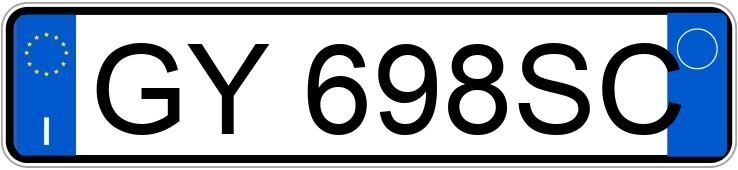 Numer rejestracyjny GY698SC posiada PORSCHE Boxster Numer rejestracyjny GY698SC posiada PORSCHE Boxster