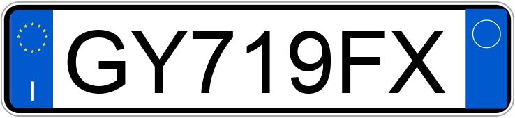 Numer rejestracyjny GY719FX posiada CUPRA Leon