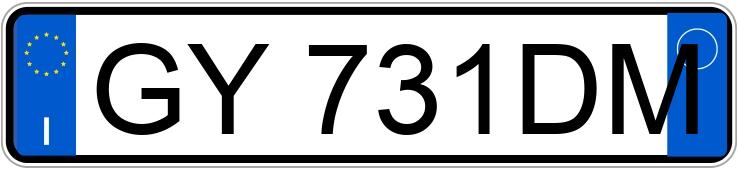 Numer rejestracyjny GY731DM posiada KIA Sportage 5a serie
