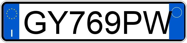 Numer rejestracyjny GY769PW posiada FORD Focus 4a serie Numer rejestracyjny GY769PW posiada FORD Focus 4a serie