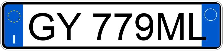 Numer rejestracyjny GY779ML posiada BMW 120