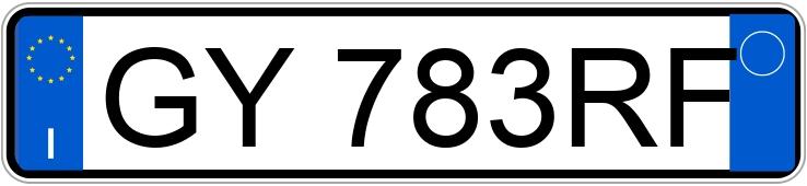 Numer rejestracyjny GY783RF posiada VOLKSWAGEN T-Roc 1a serie