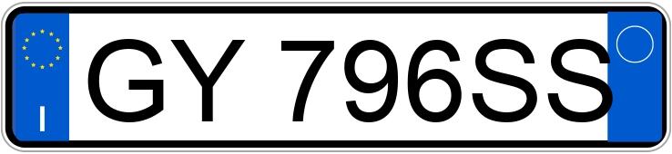 Numer rejestracyjny GY796SS posiada PEUGEOT 3008