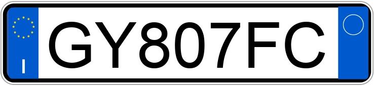 Numer rejestracyjny GY807FC posiada PEUGEOT 208 2a serie Numer rejestracyjny GY807FC posiada PEUGEOT 208 2a serie