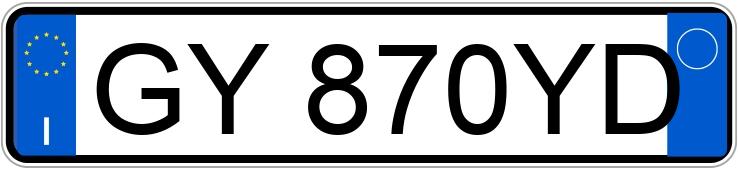 Numer rejestracyjny GY870YD posiada MAZDA CX-30