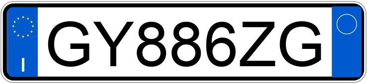 Numer rejestracyjny GY886ZG posiada MERCEDES GLB