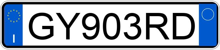 Numer rejestracyjny GY903RD posiada HYUNDAI Tucson 3a serie