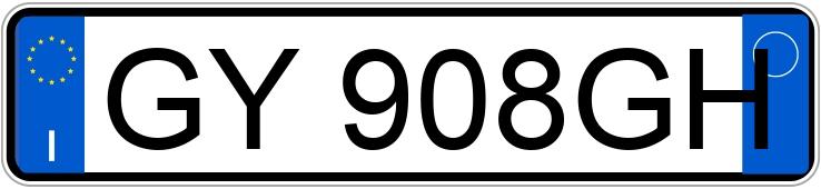 Numer rejestracyjny GY908GH posiada TESLA Model 3 Numer rejestracyjny GY908GH posiada TESLA Model 3