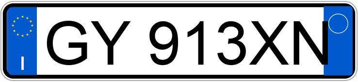 Numer rejestracyjny GY913XN posiada ALFA ROMEO Tonale Numer rejestracyjny GY913XN posiada ALFA ROMEO Tonale