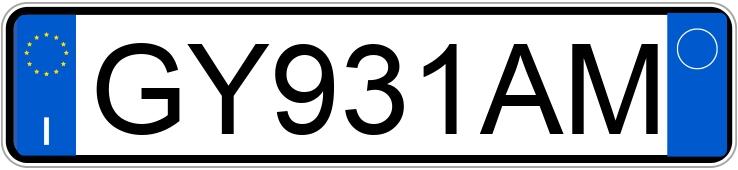 Numer rejestracyjny GY931AM posiada BYD Dolphin Numer rejestracyjny GY931AM posiada BYD Dolphin