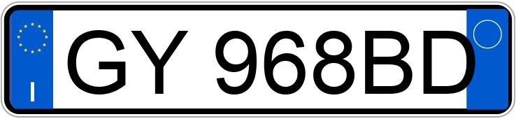Numer rejestracyjny GY968BD posiada MERCEDES Sprinter 5as. Numer rejestracyjny GY968BD posiada MERCEDES Sprinter 5as.