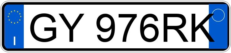 Numer rejestracyjny GY976RK posiada FORD Fiesta 7a serie Numer rejestracyjny GY976RK posiada FORD Fiesta 7a serie