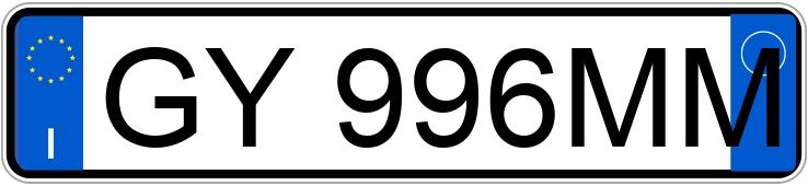 Numer rejestracyjny GY996MM posiada BMW X5