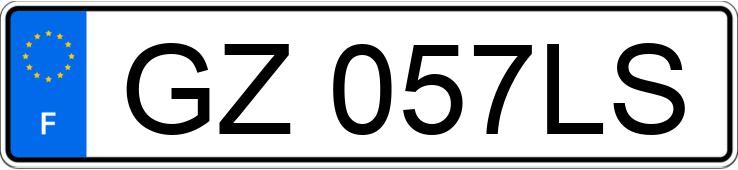 Numer rejestracyjny GZ057LS posiada PEUGEOT 208 II