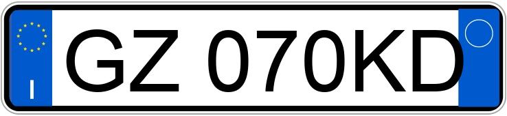 Numer rejestracyjny GZ070KD posiada CITROEN C5 Aircross 1a s.