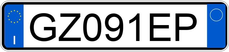 Numer rejestracyjny GZ091EP posiada AUDI A7 2a serie