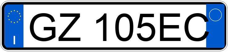 Numer rejestracyjny GZ105EC posiada SKODA Kamiq