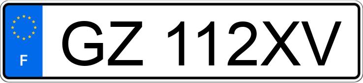 Numer rejestracyjny GZ112XV posiada BMW SERIE 1 II