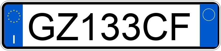 Numer rejestracyjny GZ133CF posiada RENAULT Clio 5a serie