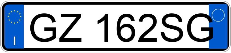 Numer rejestracyjny GZ162SG posiada BMW X1 Numer rejestracyjny GZ162SG posiada BMW X1