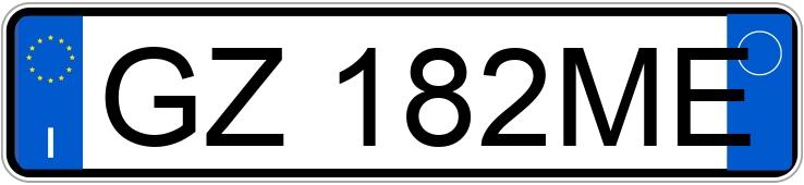 Numer rejestracyjny GZ182ME posiada FIAT Panda Cross Panda Cross 1.0 FireFly SeS Hybrid (51 kw)