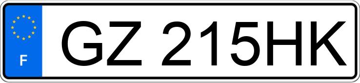 Numer rejestracyjny GZ215HK posiada MERCEDES CLASSE GLA II