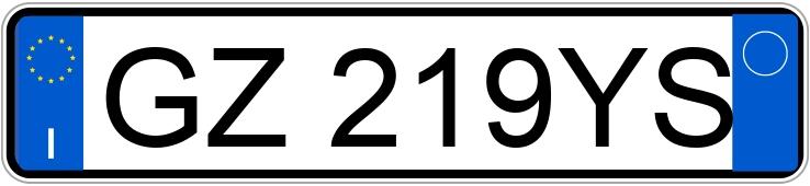 Numer rejestracyjny GZ219YS posiada MERCEDES Classe CLS Numer rejestracyjny GZ219YS posiada MERCEDES Classe CLS