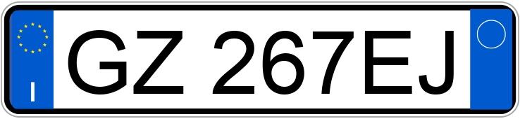 Numer rejestracyjny GZ267EJ posiada CITROEN C3 4a serie Numer rejestracyjny GZ267EJ posiada CITROEN C3 4a serie