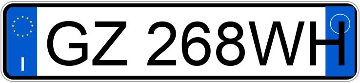 Numer rejestracyjny GZ268WH posiada JEEP Avenger Numer rejestracyjny GZ268WH posiada JEEP Avenger