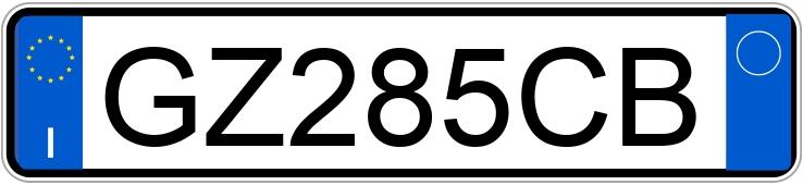 Numer rejestracyjny GZ285CB posiada KIA Sportage 5a serie