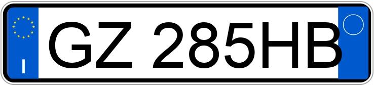 Numer rejestracyjny GZ285HB posiada OPEL Corsa 6a serie Numer rejestracyjny GZ285HB posiada OPEL Corsa 6a serie