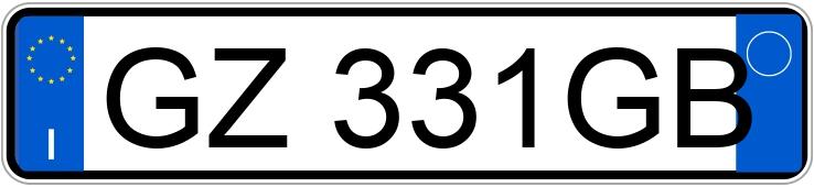 Numer rejestracyjny GZ331GB posiada KIA Sportage 5a serie Numer rejestracyjny GZ331GB posiada KIA Sportage 5a serie