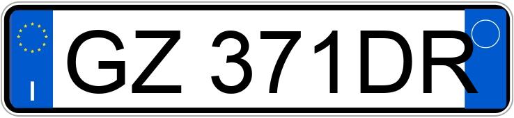 Numer rejestracyjny GZ371DR posiada RENAULT Clio 5a serie