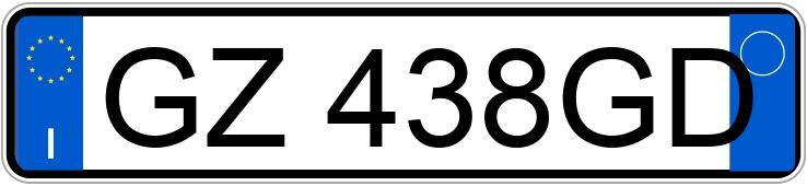 Numer rejestracyjny GZ438GD posiada AUDI A5 2a serie