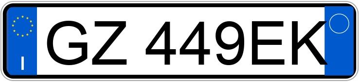 Numer rejestracyjny GZ449EK posiada MAZDA CX-30 Numer rejestracyjny GZ449EK posiada MAZDA CX-30