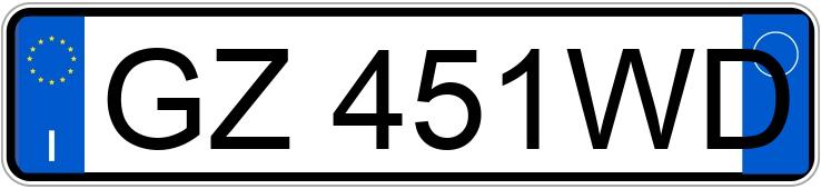 Numer rejestracyjny GZ451WD posiada PEUGEOT 208 2a serie