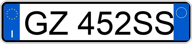 Numer rejestracyjny GZ452SS posiada PEUGEOT 208 2a serie