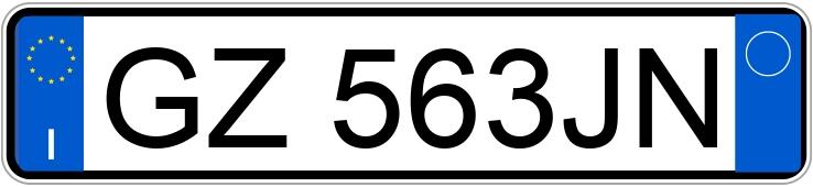 Numer rejestracyjny GZ563JN posiada MERCEDES GLC Coupe