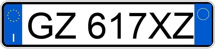 Numer rejestracyjny GZ617XZ posiada MG MG3 Numer rejestracyjny GZ617XZ posiada MG MG3