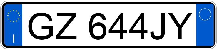 Numer rejestracyjny GZ644JY posiada CITROEN e-C3