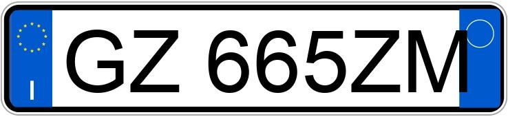 Numer rejestracyjny GZ665ZM posiada FIAT Tipo Numer rejestracyjny GZ665ZM posiada FIAT Tipo