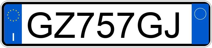 Numer rejestracyjny GZ757GJ posiada NISSAN Qashqai 3a serie Numer rejestracyjny GZ757GJ posiada NISSAN Qashqai 3a serie