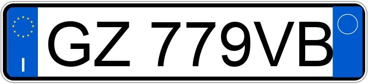 Numer rejestracyjny GZ779VB posiada FORD PUMA