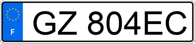 Numer rejestracyjny GZ804EC posiada KIA SPORTAGE V Numer rejestracyjny GZ804EC posiada KIA SPORTAGE V