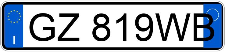 Numer rejestracyjny GZ819WB posiada FORD Focus 4a serie