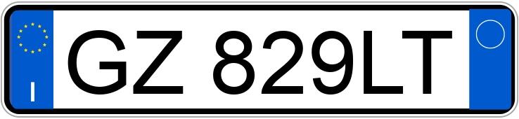 Numer rejestracyjny GZ829LT posiada SEAT Ibiza 5a serie Numer rejestracyjny GZ829LT posiada SEAT Ibiza 5a serie