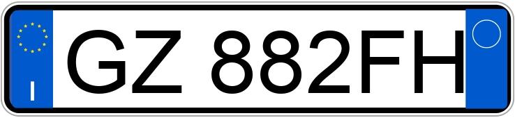 Numer rejestracyjny GZ882FH posiada BMW S. 5 Numer rejestracyjny GZ882FH posiada BMW S. 5