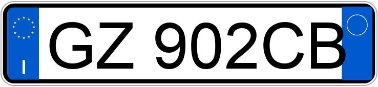 Numer rejestracyjny GZ902CB posiada VOLVO EX30