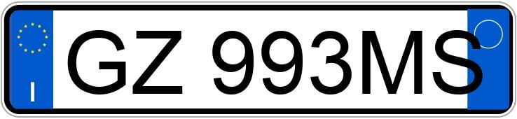 Numer rejestracyjny GZ993MS posiada TOYOTA Yaris Cross