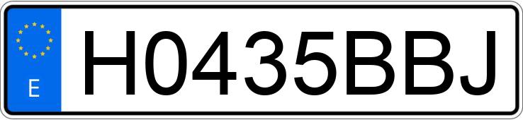 Numer rejestracyjny H0435BBJ posiada DELOREAN DMC Numer rejestracyjny H0435BBJ posiada DELOREAN DMC